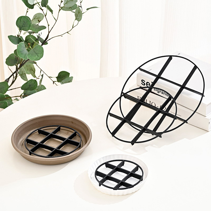 Drip Tray Saucer - ถาดกระถางดอกไม้พลาสติกกันเน่า10ชิ้นถาดรองกระถางต้นไม้หยดอุปกรณ์บ้านในร่มกลางแจ้งสวน