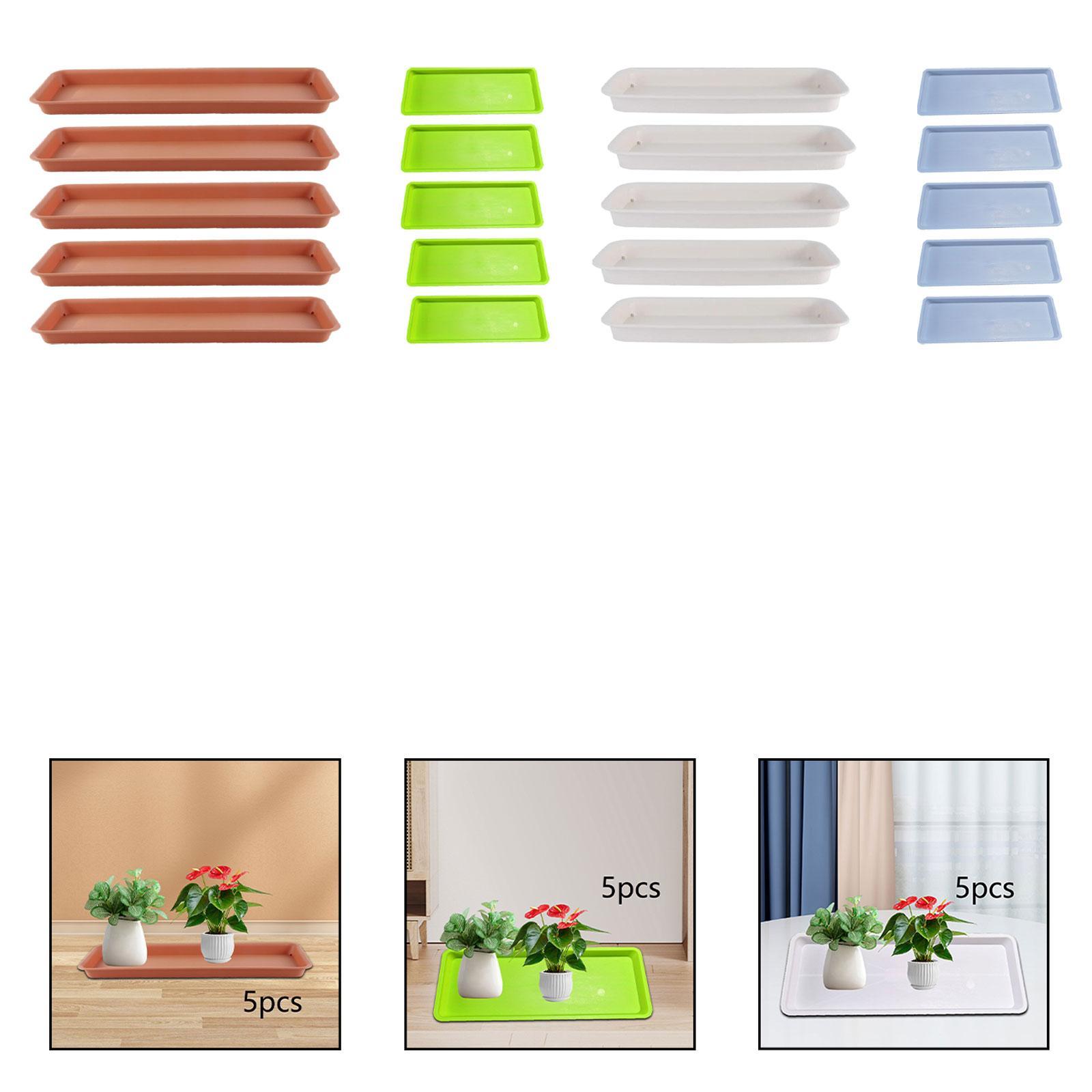 กระถางดอกไม้ทรงสูงสำหรับระเบีย - Drip Tray Saucer บทวิจารณ์และราคา