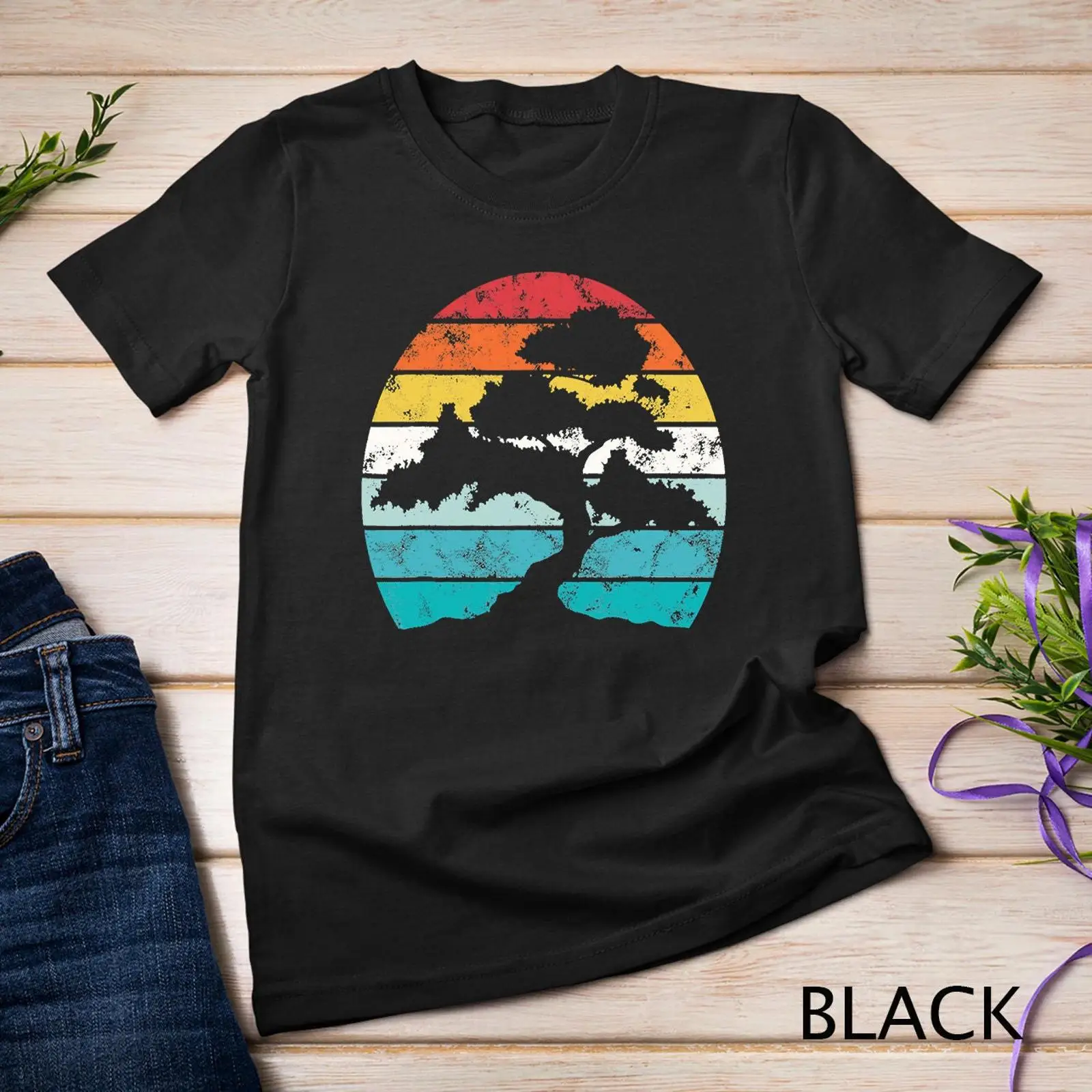 เสื้อยืดวินเทจสำหรับคนรักบอนไซ - Bonsai Garden Art บทวิจารณ์และราคา