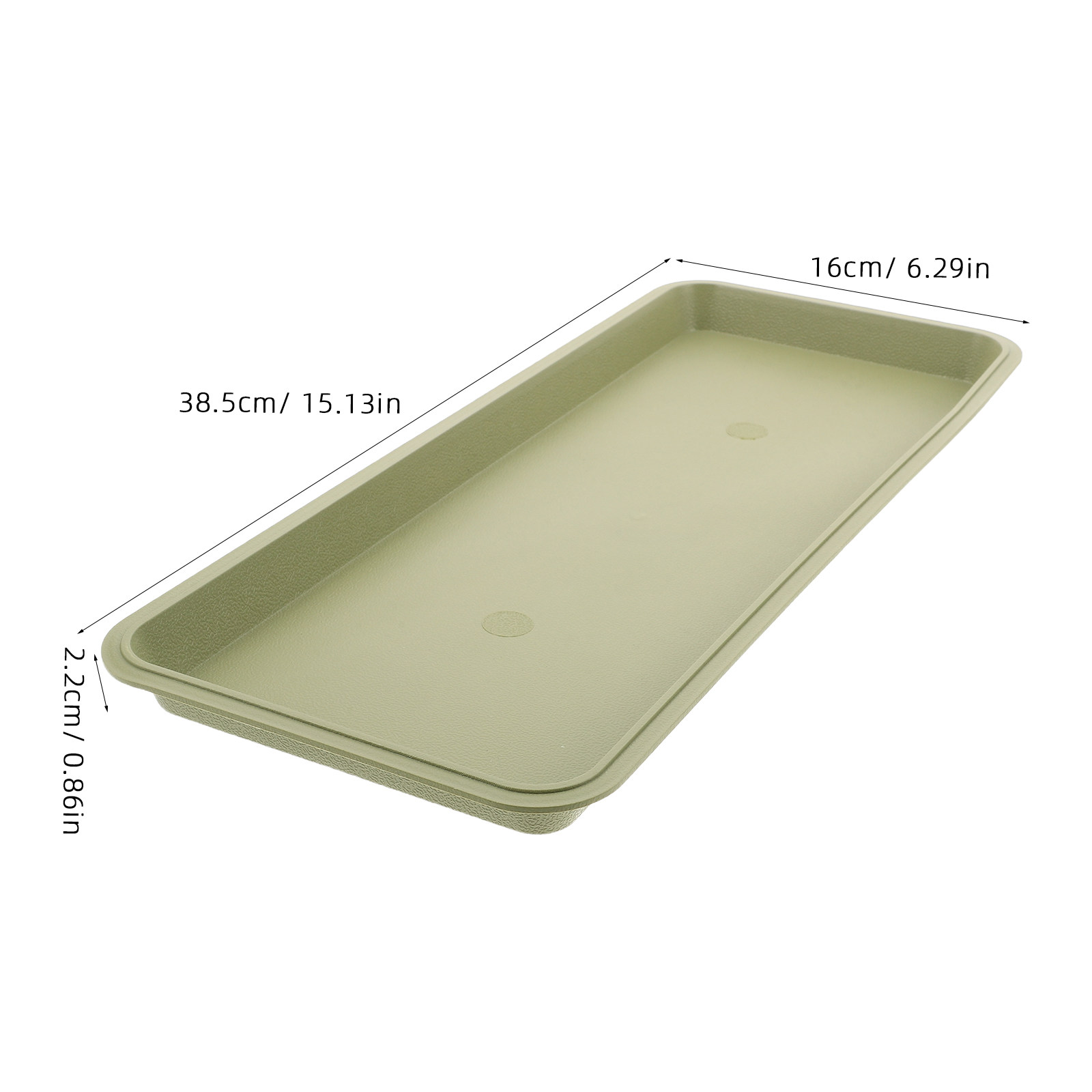 ถาดรองกระถางต้นไม้ทรงสี่เหลี่ย - Drip Tray Saucer บทวิจารณ์และราคา