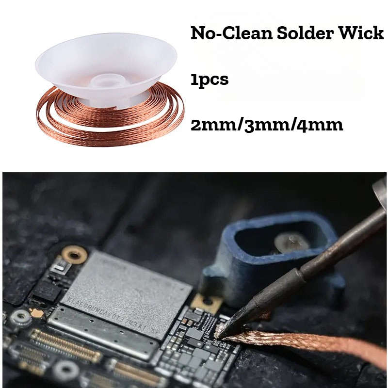 ลวดถักดูดตะกั่วทองแดงพร้อมฟลัก - Copper Wire Roll บทวิจารณ์และราคา