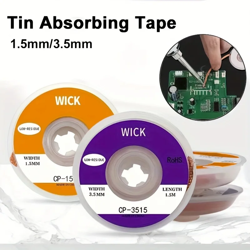เทปถักดูดตะกั่วขนาด 1.5 ม. สำห - Copper Wire Roll บทวิจารณ์และราคา
