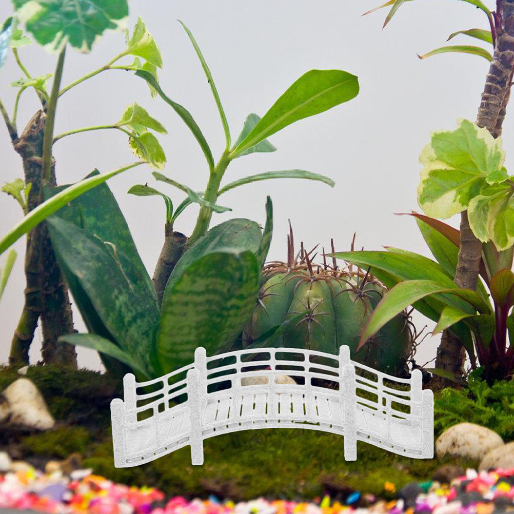 สะพานโค้งจิ๋วสำหรับจัดสวนขนาดเ - Bonsai Garden Landscape Design บทวิจารณ์และราคา