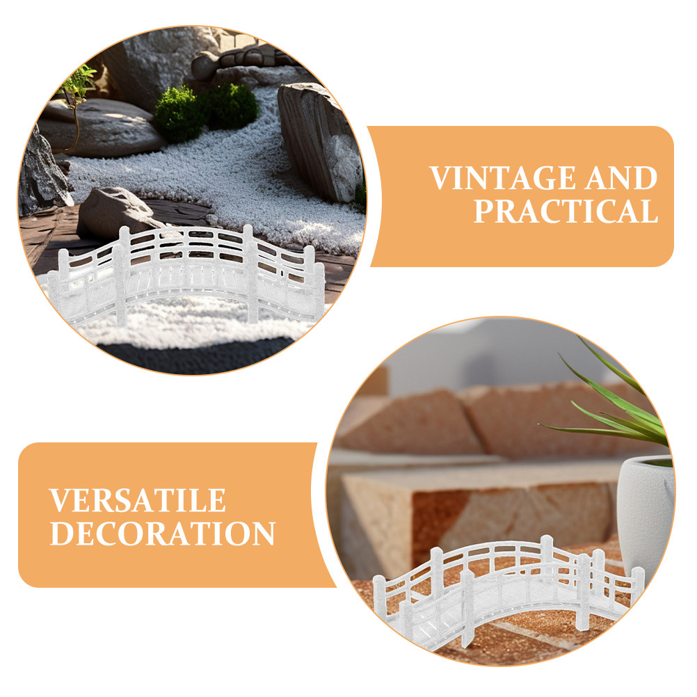 สะพานโค้งจิ๋วสำหรับจัดสวนขนาดเ - Bonsai Garden Landscape Design บทวิจารณ์และราคา