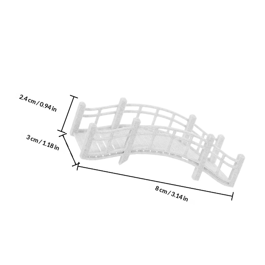 สะพานโค้งจิ๋วสำหรับจัดสวนขนาดเ - Bonsai Garden Landscape Design บทวิจารณ์และราคา