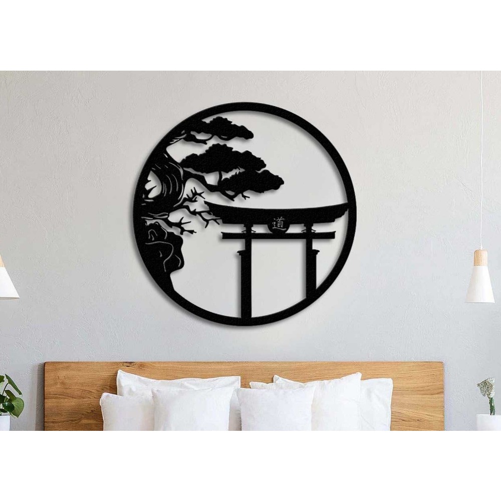 งานศิลปะติดผนังรูปต้นซากุระโลห - Bonsai Garden Art บทวิจารณ์และราคา