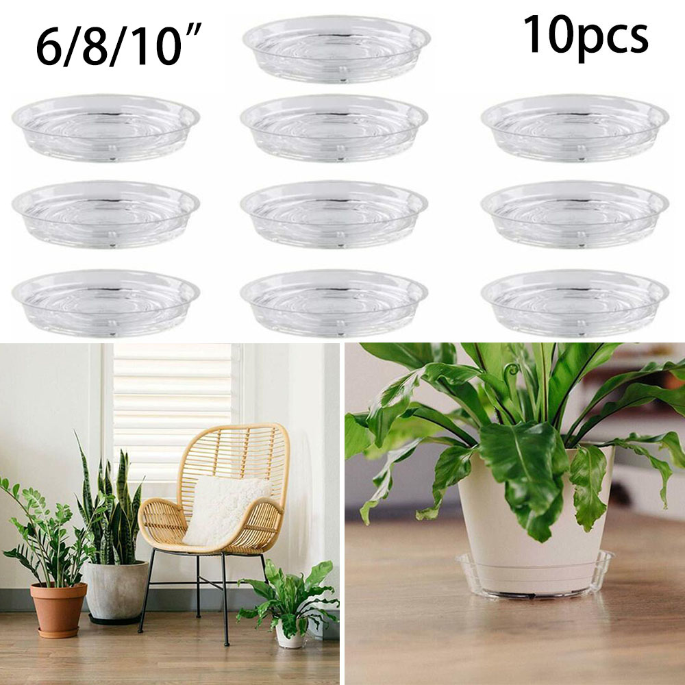 10 PC สวนจานรองถาดหยดเรซิ่นพลา - Drip Tray Saucer บทวิจารณ์และราคา