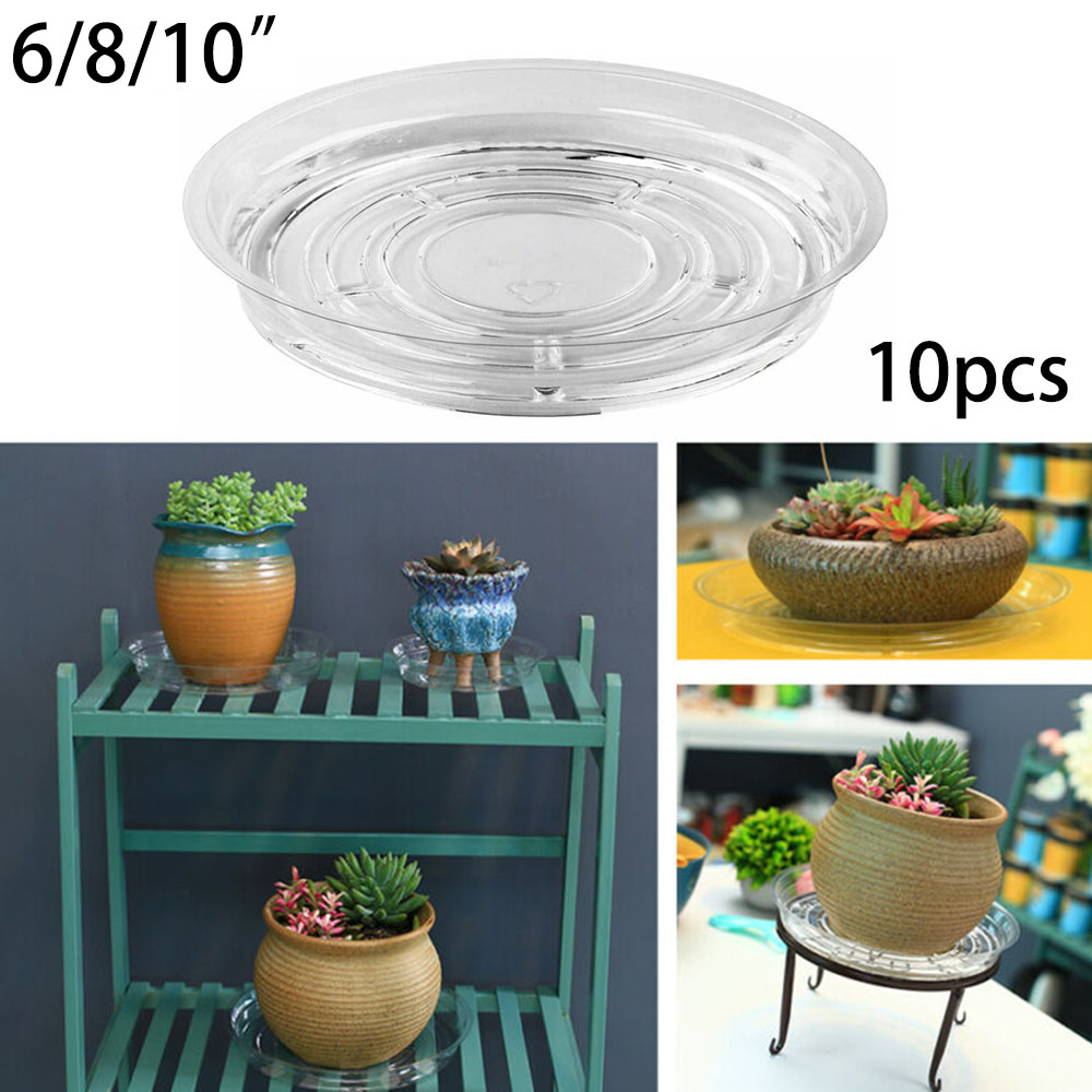 10 PC สวนจานรองถาดหยดเรซิ่นพลา - Drip Tray Saucer บทวิจารณ์และราคา