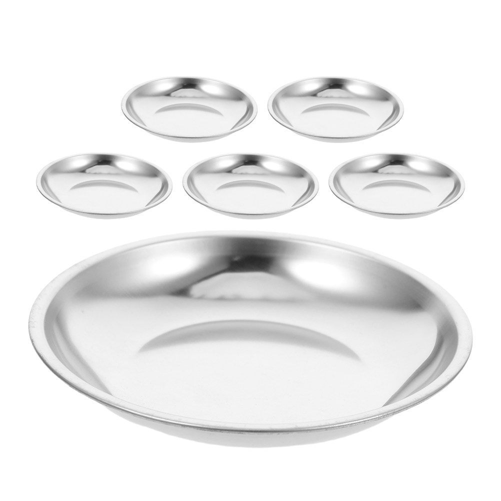 6 ชิ้น ที่วางถุงชาสเตนเลสสตีล  - Drip Tray Saucer บทวิจารณ์และราคา