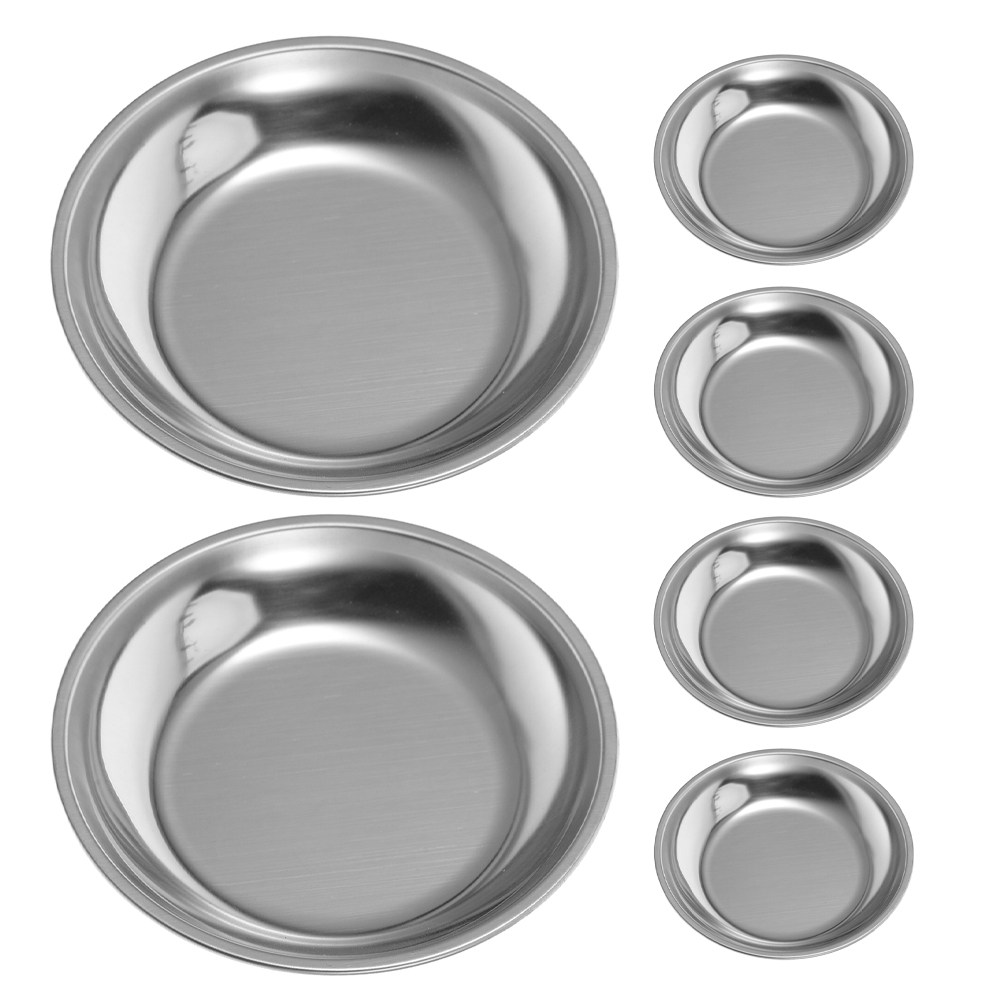 6 ชิ้น ที่วางถุงชาสเตนเลสสตีล  - Drip Tray Saucer บทวิจารณ์และราคา